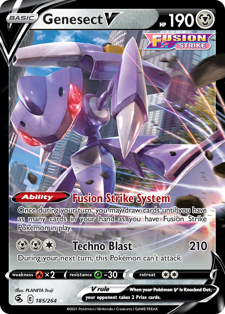 Genesect V #185 Fusion Strike