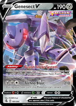 Genesect V #185 Fusion Strike