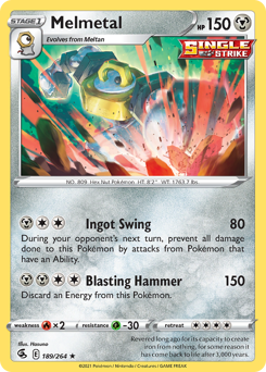 Melmetal #189 Fusion Strike