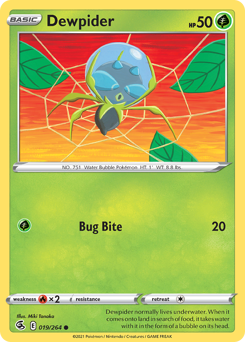 Dewpider #19 Fusion Strike