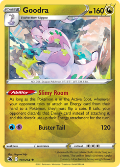 Goodra #197 Fusion Strike