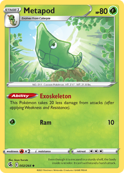 Metapod #2 Fusion Strike