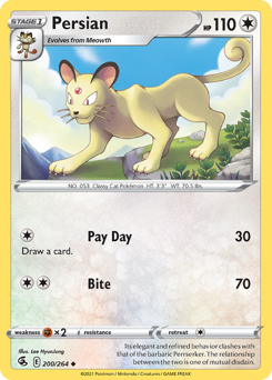 Persian #200 Fusion Strike