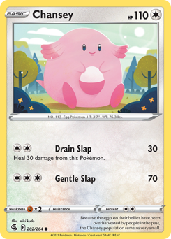 Chansey #202 Fusion Strike