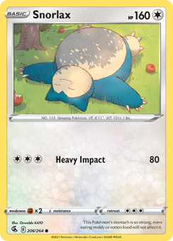 Snorlax #206 Fusion Strike