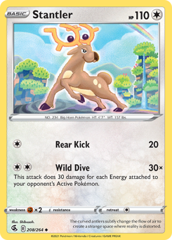 Stantler #208 Fusion Strike