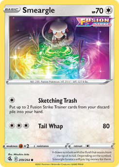 Smeargle #209 Fusion Strike