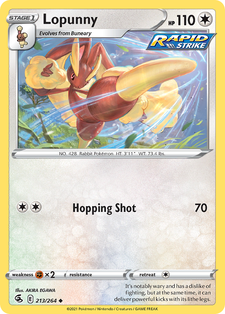 Lopunny #213 Fusion Strike