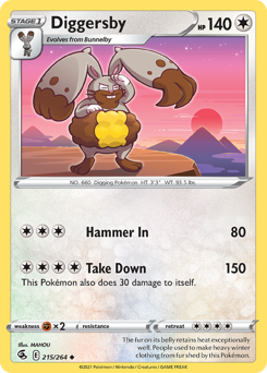 Diggersby #215 Fusion Strike