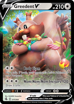Greedent V #217 Fusion Strike