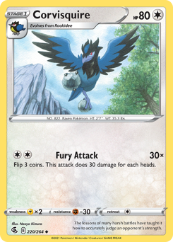 Corvisquire #220 Fusion Strike