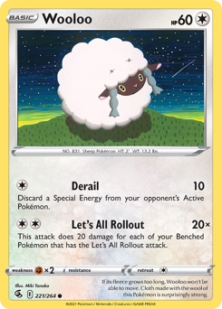 Wooloo #221 Fusion Strike