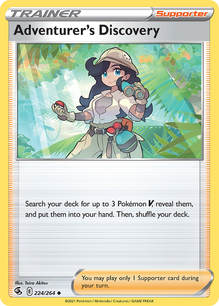 Adventurer's Discovery #224 Fusion Strike