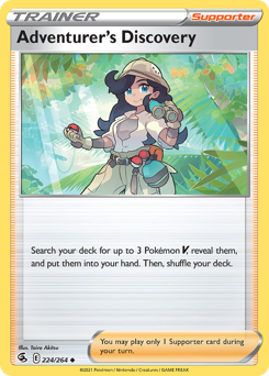 Adventurer's Discovery #224 Fusion Strike