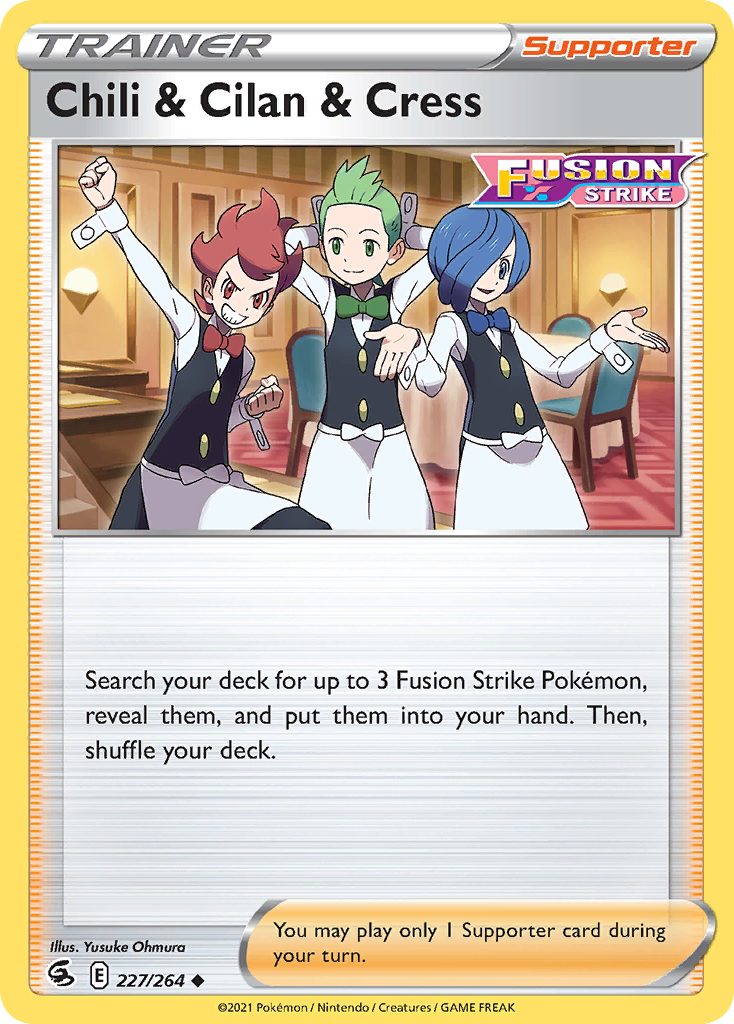 Chili & Cilan & Cress #227 Fusion Strike