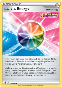 Fusion Strike Energy #244 Fusion Strike