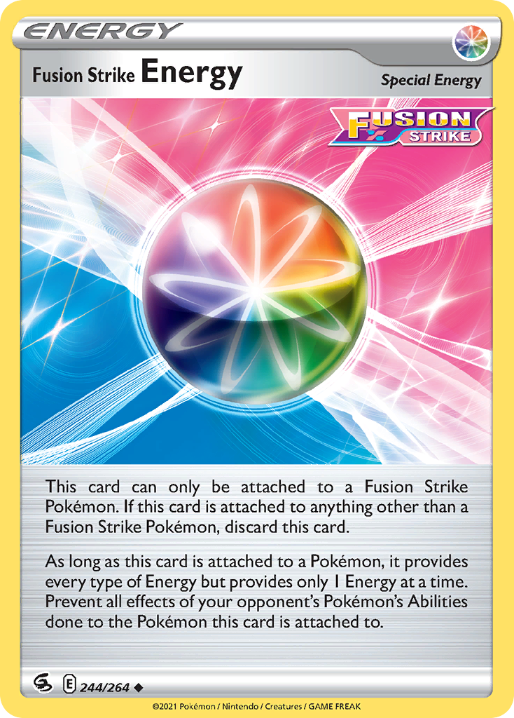 Fusion Strike Energy #244 Fusion Strike