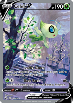 Celebi V #245 Fusion Strike