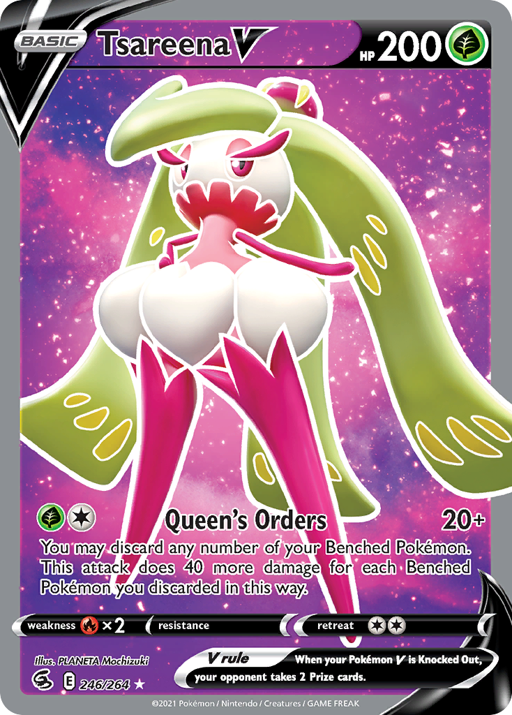 Tsareena V #246 Fusion Strike