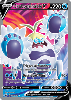 Crabominable V #248 Fusion Strike