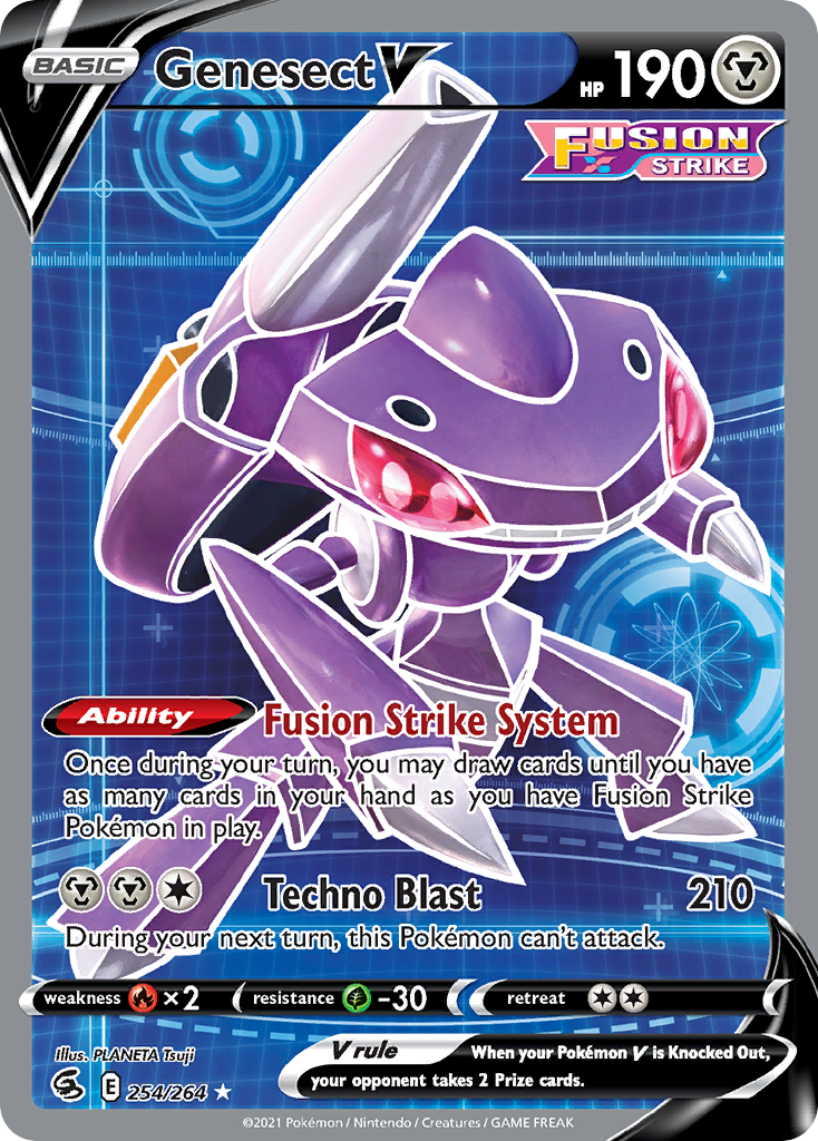 Genesect V #254 Fusion Strike