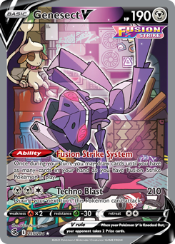 Genesect V #255 Fusion Strike