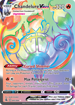 Chandelure VMAX #265 PSA 10