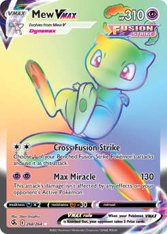 Mew VMAX #268 Fusion Strike