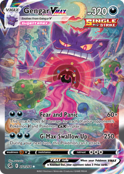 Gengar VMAX #271 Fusion Strike