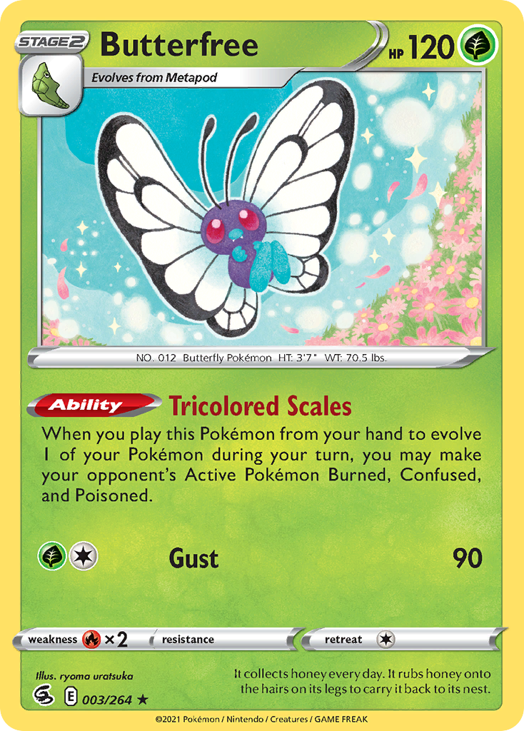 Butterfree #3 Fusion Strike