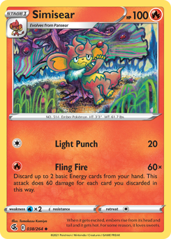 Simisear #38 Fusion Strike