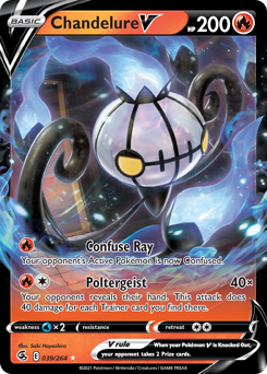 Chandelure V #39 Fusion Strike