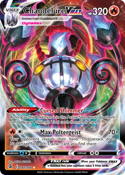 Chandelure VMAX #40 Fusion Strike