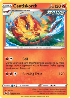 Centiskorch #48 Fusion Strike