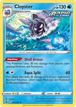 Cloyster #51 Fusion Strike