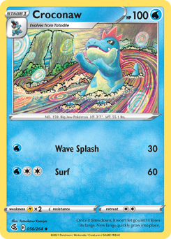 Croconaw #56 Fusion Strike