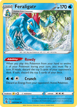 Feraligatr #57 Fusion Strike