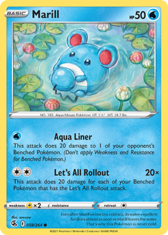 Marill Fusion Strike #58