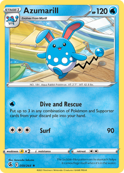 Azumarill #59 Fusion Strike