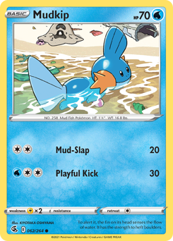 Mudkip #62 Fusion Strike