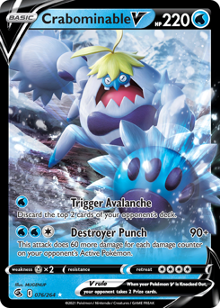 Crabominable V #76 Fusion Strike