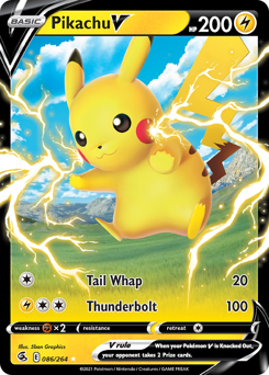 Pikachu V #86 Fusion Strike