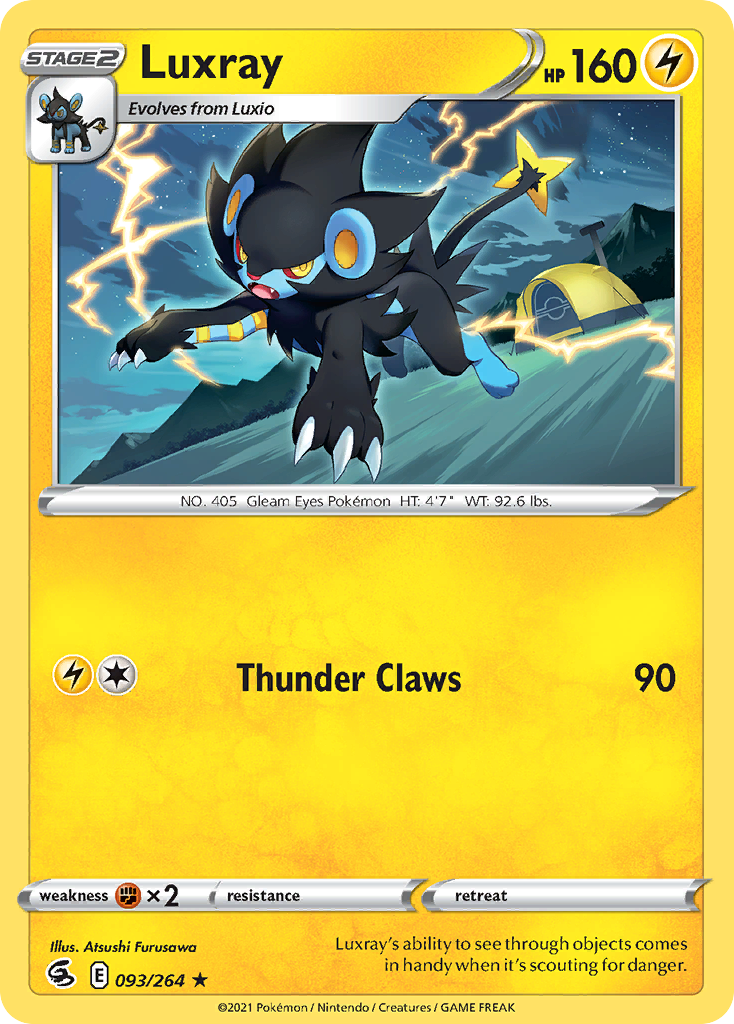 Luxray #93 Fusion Strike