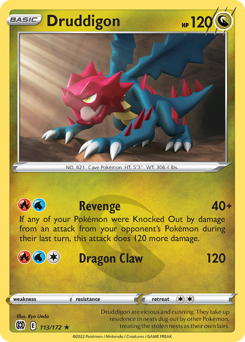 Druddigon #113 Brilliant Stars