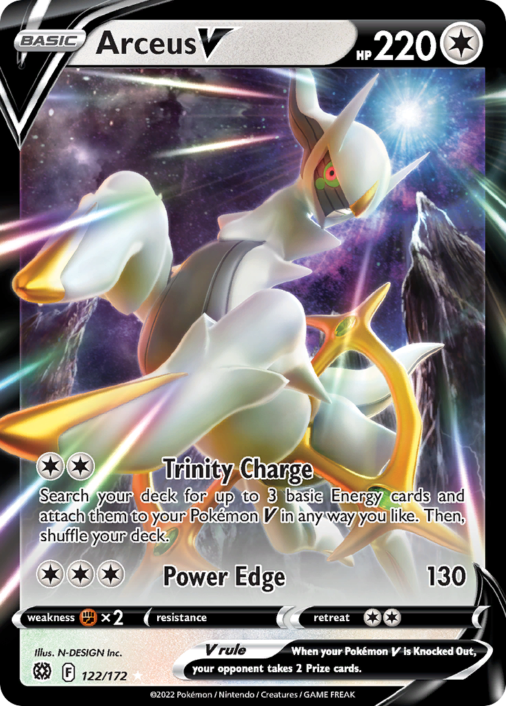 Arceus V #122 Brilliant Stars
