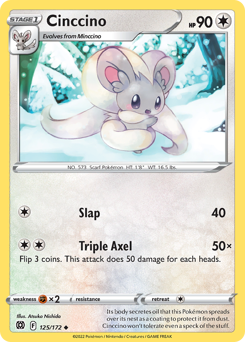 Cinccino #125 Brilliant Stars