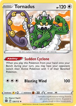 Tornadus #126 Brilliant Stars