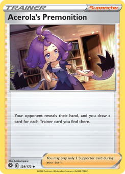 Acerola's Premonition #129 Brilliant Stars