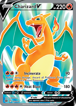 Charizard V #153 Brilliant Stars