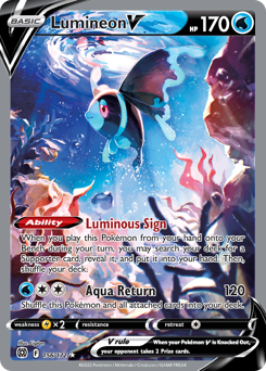 Lumineon V #156 Brilliant Stars